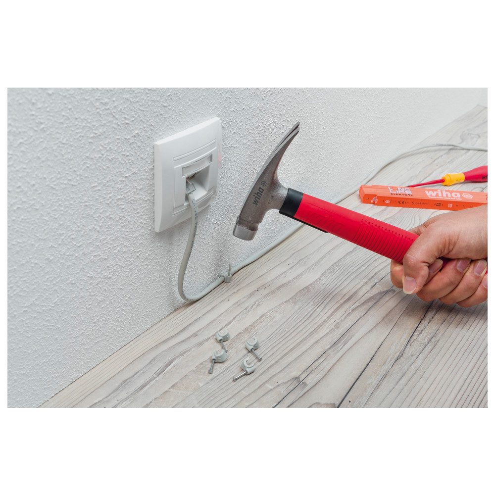 Wiha Hammer Elektriker-Hammer, 300 g