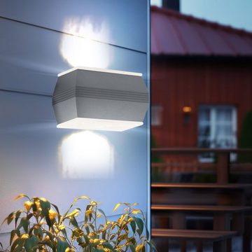 EGLO Außen-Wandleuchte, Leuchtmittel inklusive, Warmweiß, Wandlampe Wandleuchte Außenlampe Hauswandleuchte Wetterfest LED