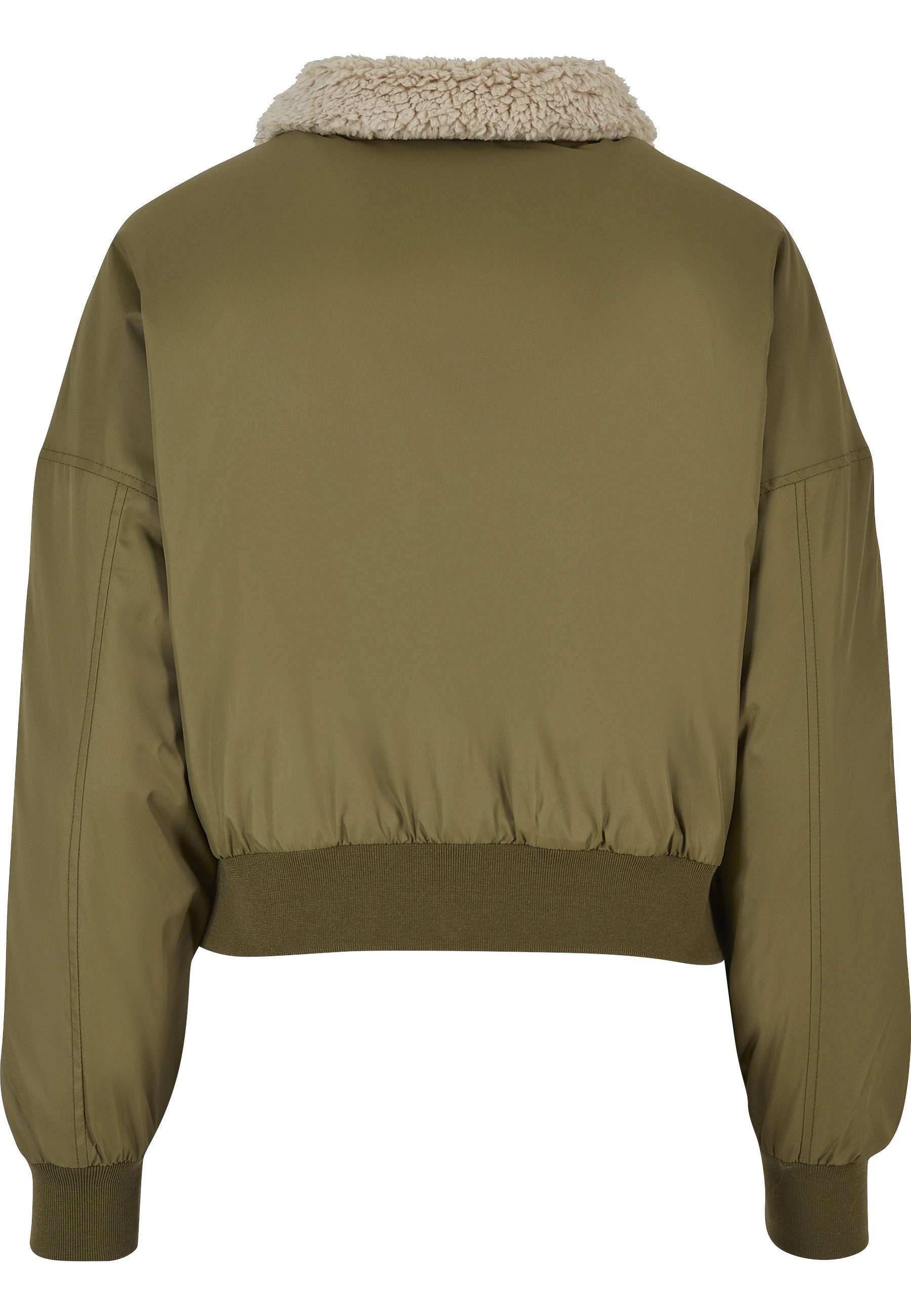 URBAN CLASSICS Winterjacke Urban Classics Damen Ladies Pilot Bomber Jacket (1-St)