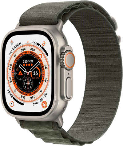 Apple Watch Ultra GPS + Cellular 49mm Alpine Medium Watch, Gemacht für extreme Anforderungen