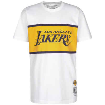 Mitchell & Ness Trainingsshirt »NBA Los Angeles Lakers Block T-Shirt Herren«