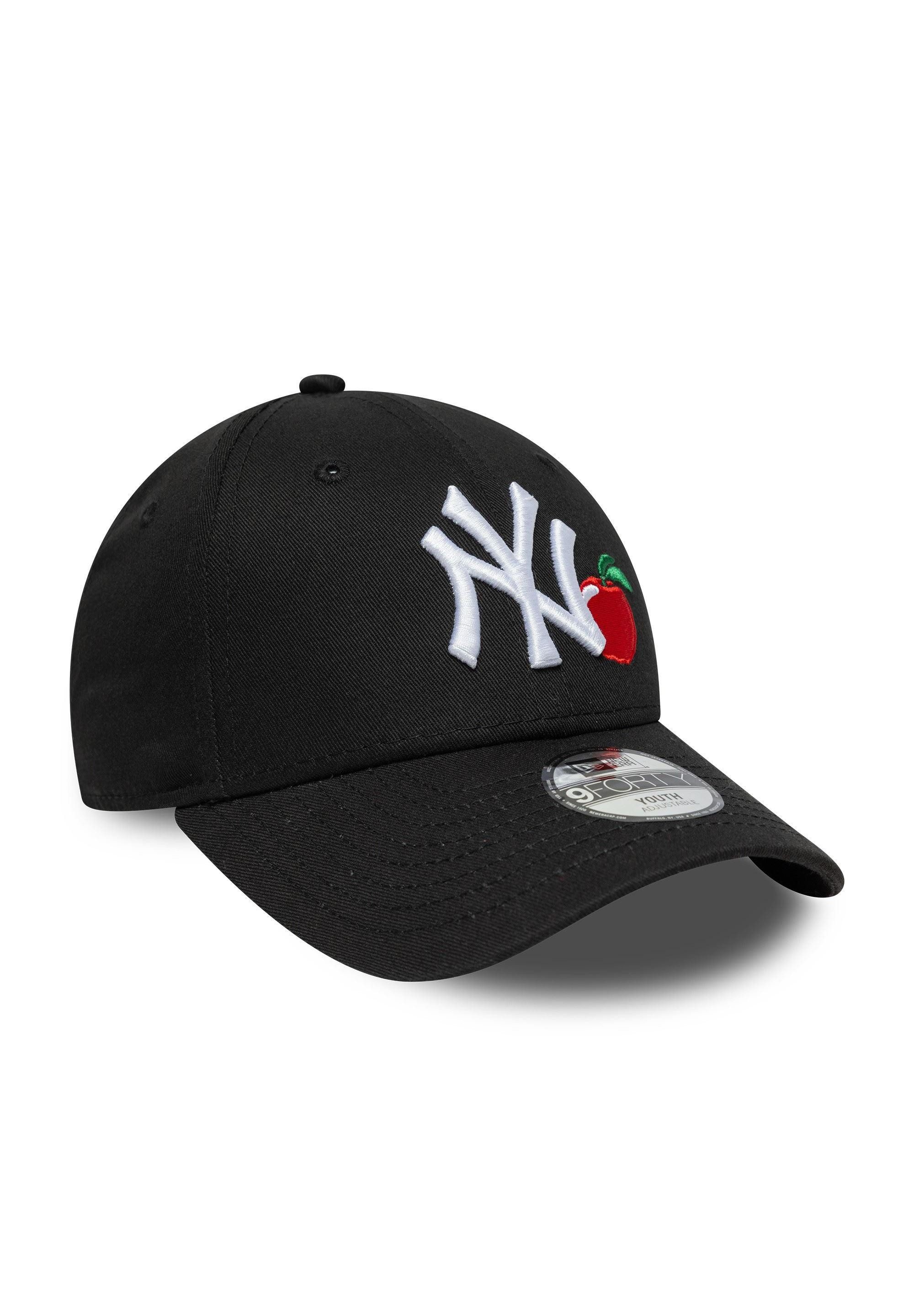 New Era Baseball Cap New York Yankees New Era MLB Fruit Icon 9Forty Kids Cap Schwarz (1-St)
