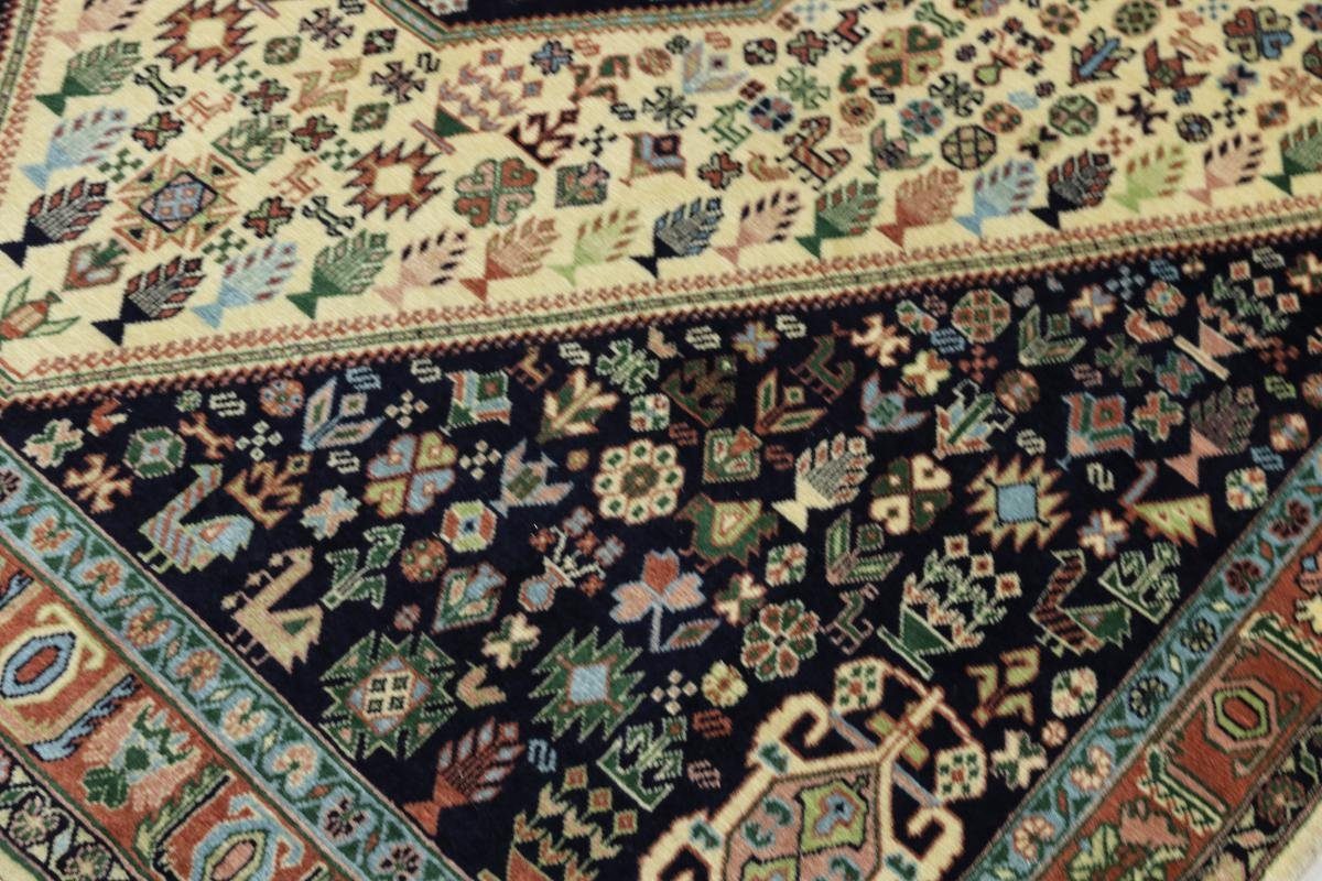 Orientteppich Trading, Handgeknüpfter Orientteppich, mm Nain 12 Ghashghai Höhe: Sherkat 146x208 rechteckig,
