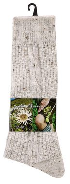 TippTexx 24 Trachtensocken 2 Paar Trachtensocken Tweed mit Anti-Loch-Garantie