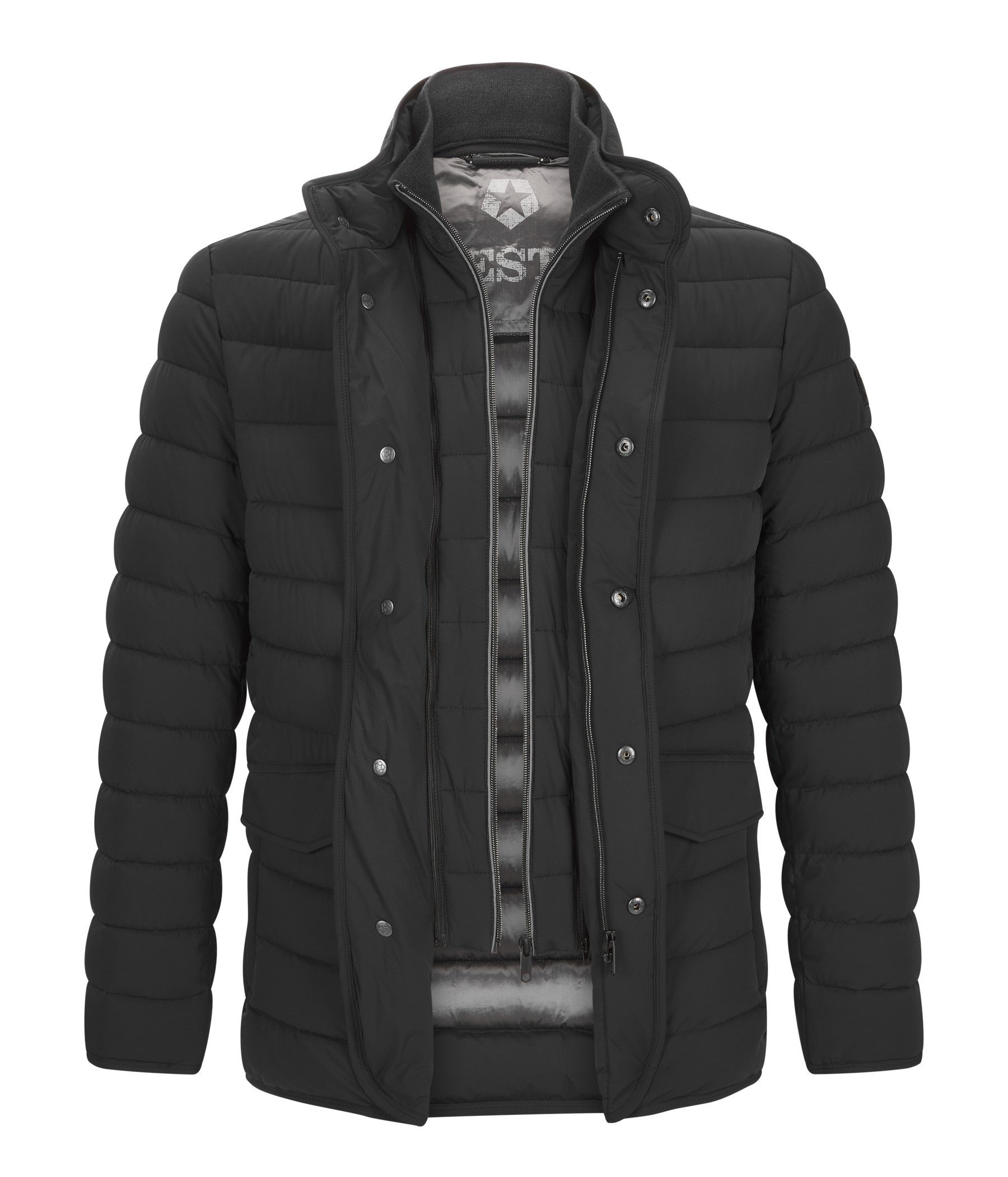 Milestone Steppjacke MSBaxtor Stretch Jacke im Blazer-Stil mit tailliertem günstig online kaufen