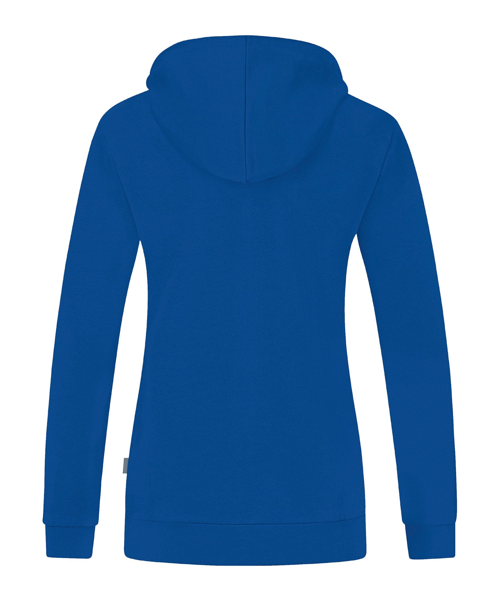 Organic Damen Kapuzenjacke Trainingsjacke Jako blau