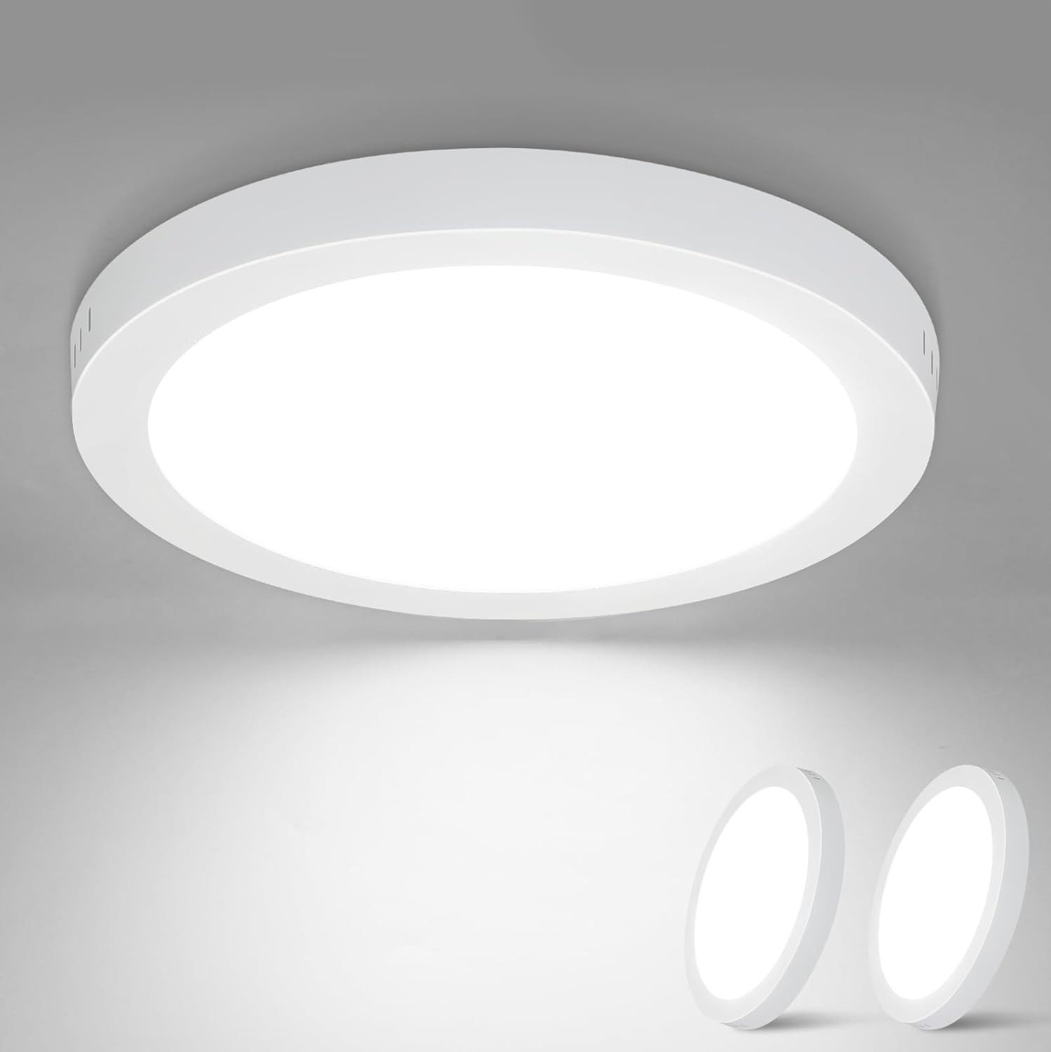 ZMH LED Deckenleuchte Wohnzimmer Ø23CM 18W günstig online kaufen