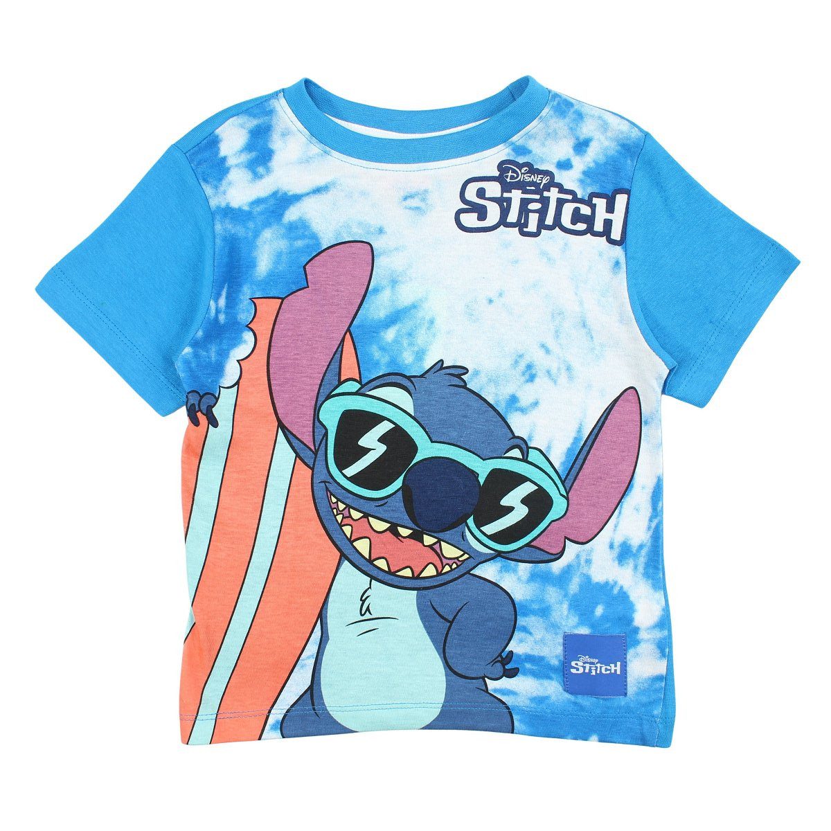 Disney Print-Shirt Disney Lilo und Stitch Kinder kurzarm T-Shirt Shirt Gr. 98 bis 128 Baumwolle