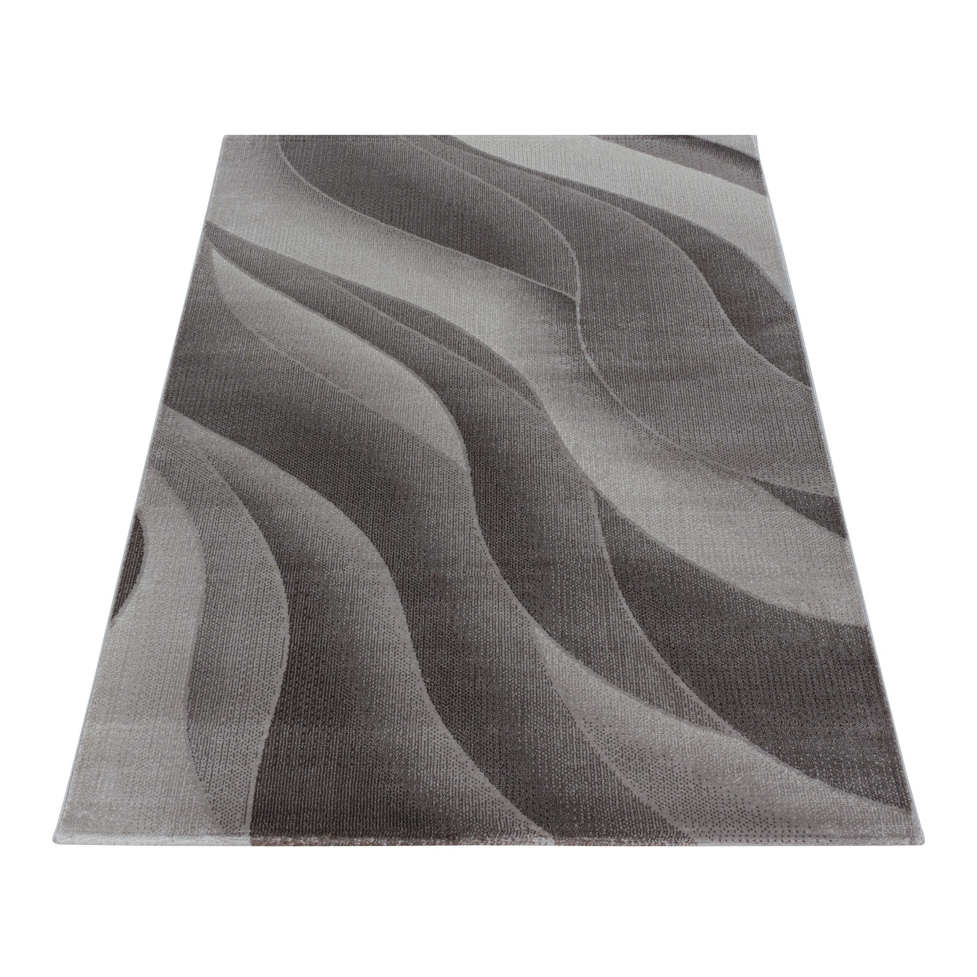 Carpettex Designteppich Wellen Design, Läufer, Höhe: günstig online kaufen