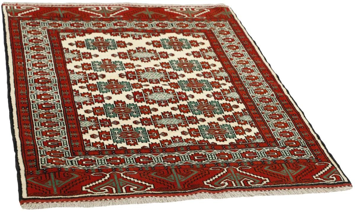 Orientteppich Turkaman Perserteppich, Orientteppich Trading, / 101x146 6 rechteckig, mm Höhe: Handgeknüpfter Nain