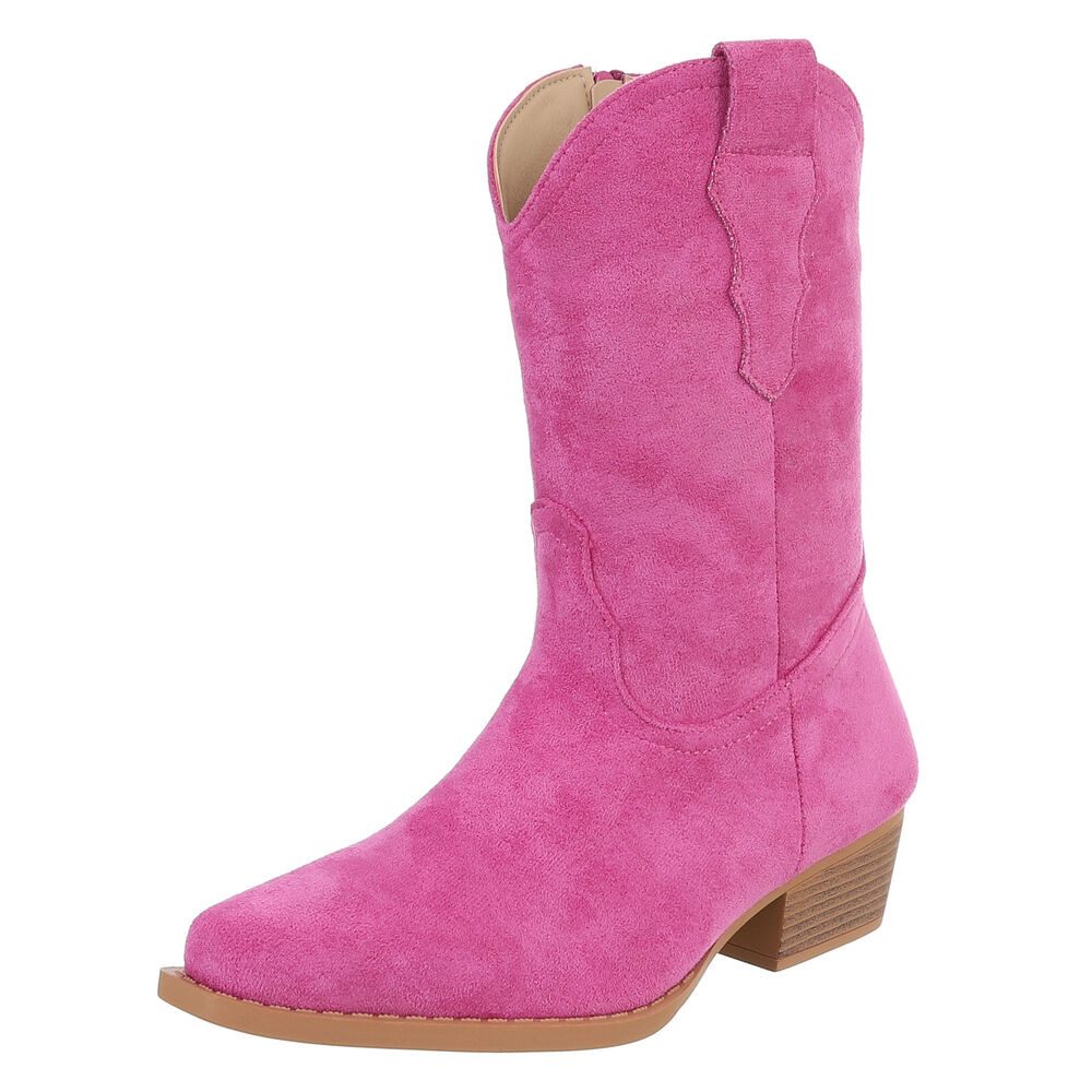 Ital-Design Stilvoller Cowboystiefel mit praktischem Reißverschluss günstig online kaufen