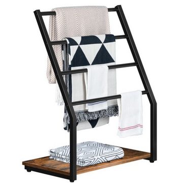Hoobro Handtuchhalter Freistehender Handtuchhalter für Badezimmer, 4-stöckiger Deckenständer