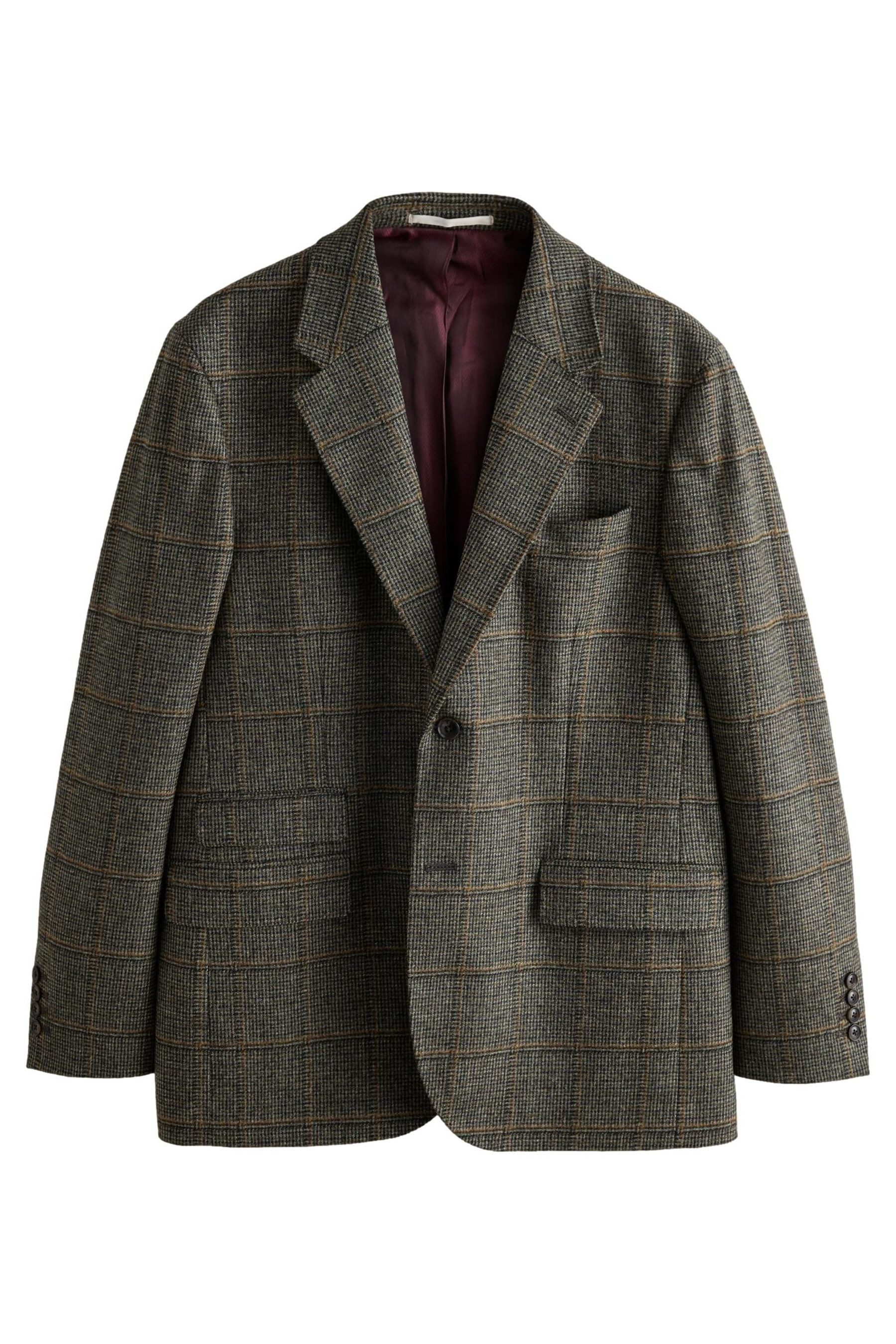 Sakko Signature Kariertes Anzugsakko, Abraham Moon Tweed