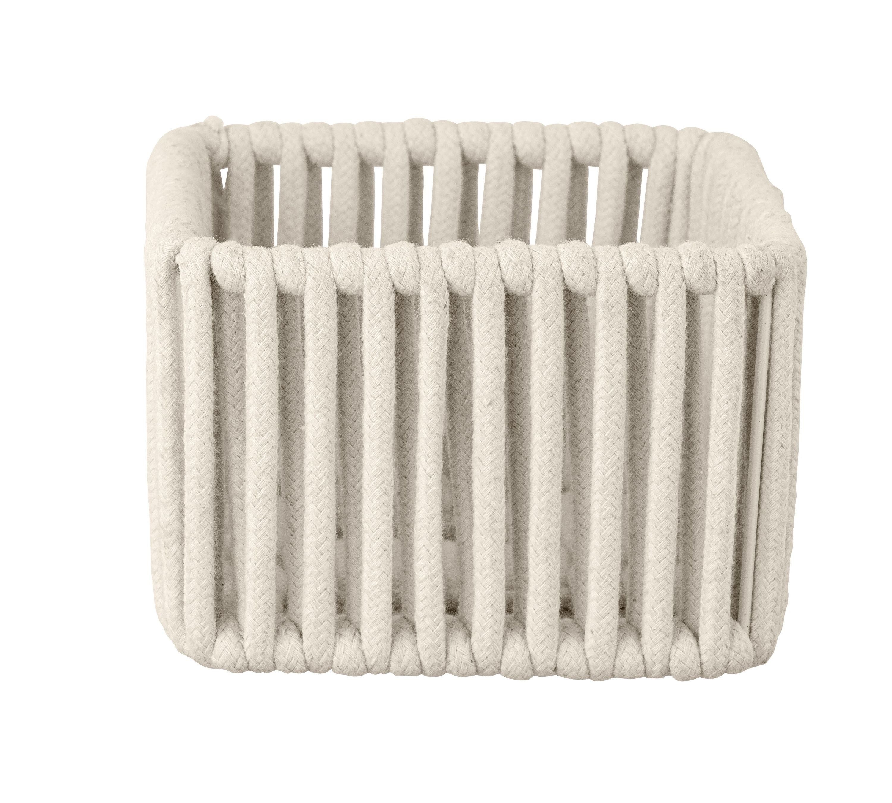 WENKO Aufbewahrungskorb WENKO Korb ZOVO S LBH 15x15x10 cm braun Einkaufskorb