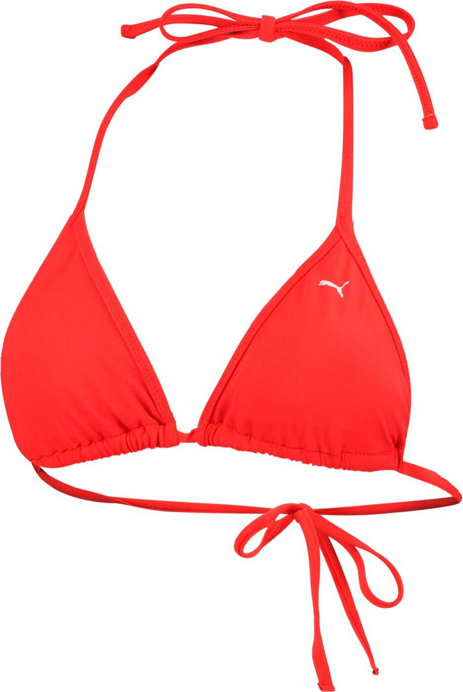 PUMA Bügel-Bikini-Top PUMA SWIM WOMEN TRIANGLE BIKINI TOP white / grey / black