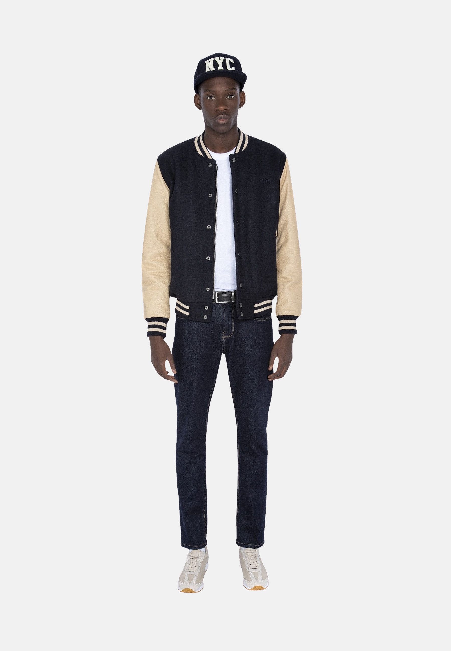 Schott NYC Collegejacke Jacke Varsity jacket LC8705 (1-St)