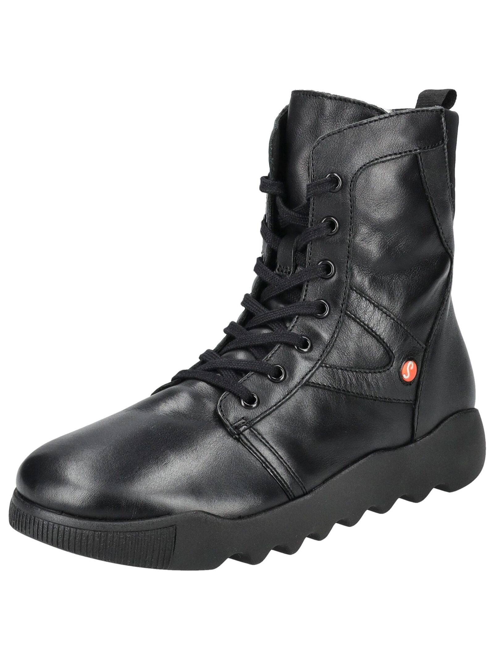 softinos softinos Stiefelette Leder Schnürstiefelette günstig online kaufen