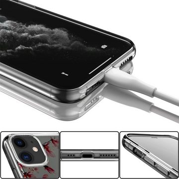 CoolGadget Handyhülle Handy Case Silikon Motiv Series für Apple iPhone 14 6,1 Zoll, Hülle mit hochauflösendem Muster für iPhone 14 Schutzhülle