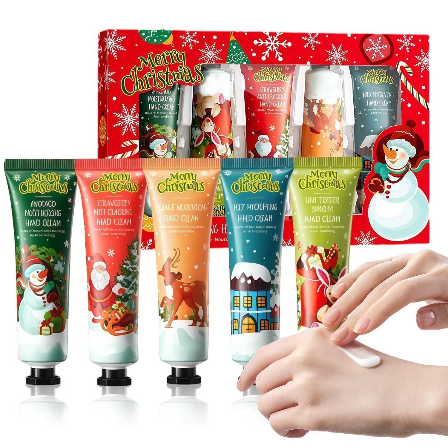 LuxusKollektion Handcreme Handcreme Geschenkset 5x30g Duftvarianten