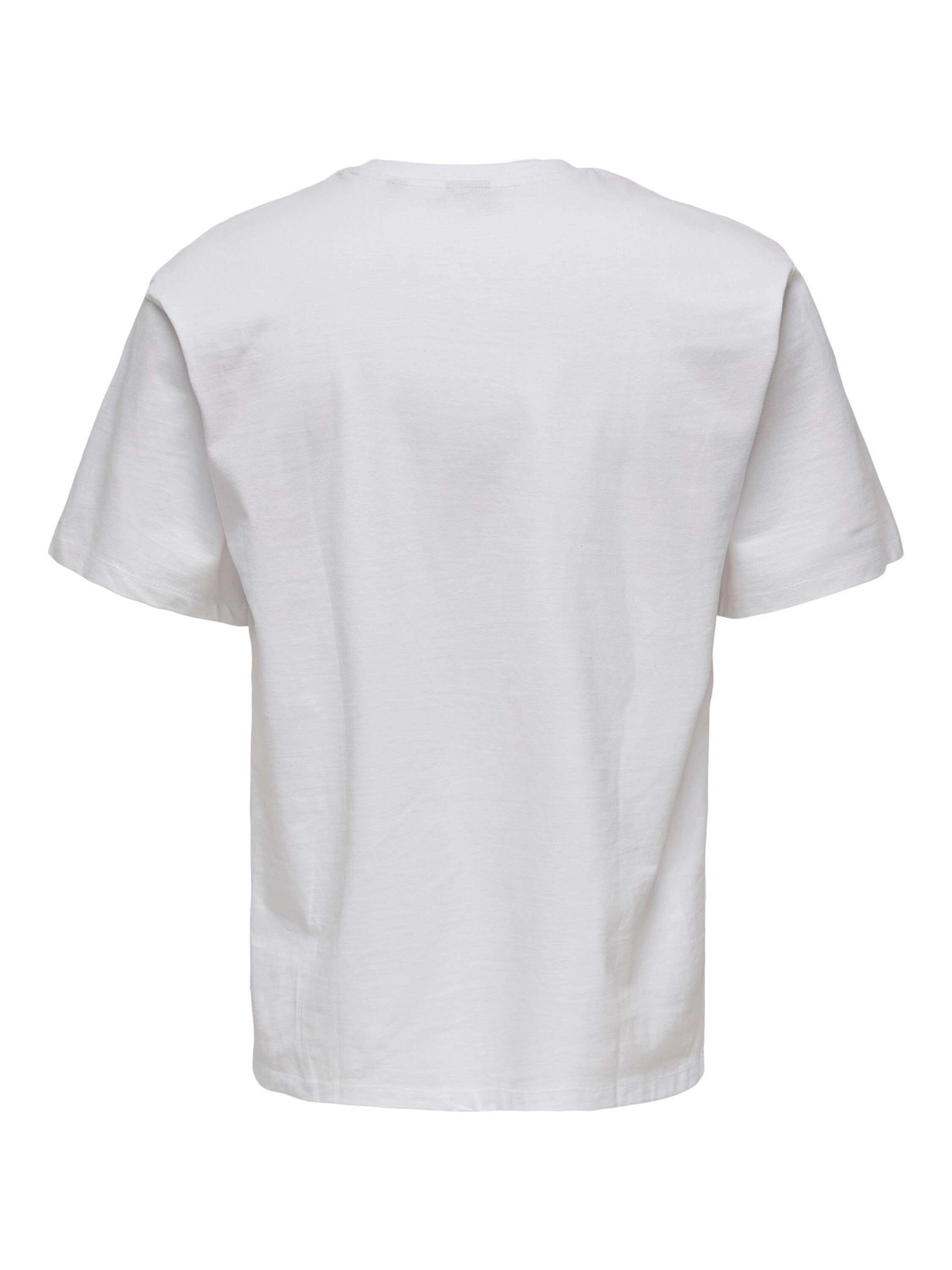 Only & Sons Herren Rundhals T-Shirt ONSFRED - Relaxed Fit günstig online kaufen