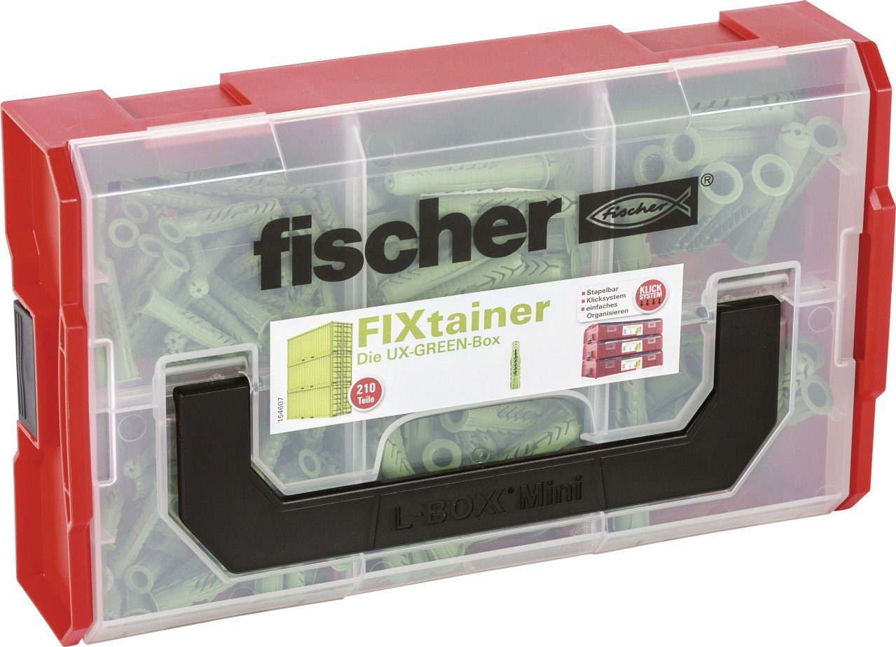 Schrauben- und Dübel-Set Fischer Dübel UX Fixtrainer - 210 Stück