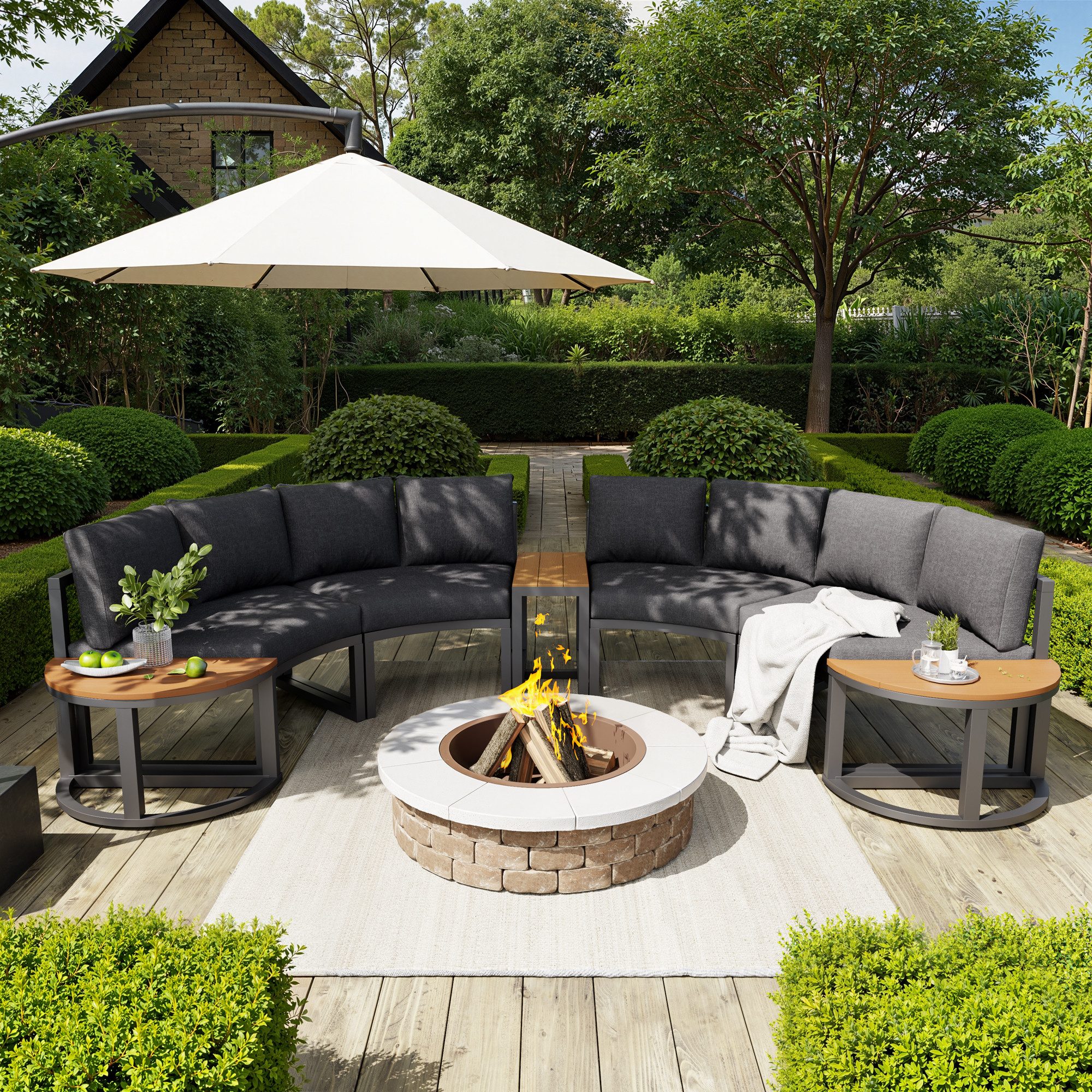 Gartenlounge-Set