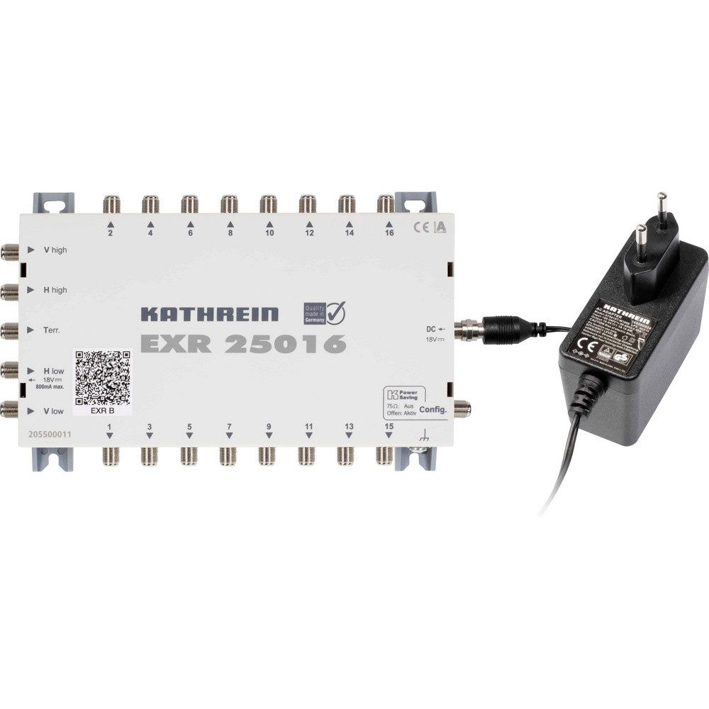 Kathrein Сат мультисвитч Kathrein EXR 25016 SAT Multischalter Eingänge (Multischalter): 5 (4 SA