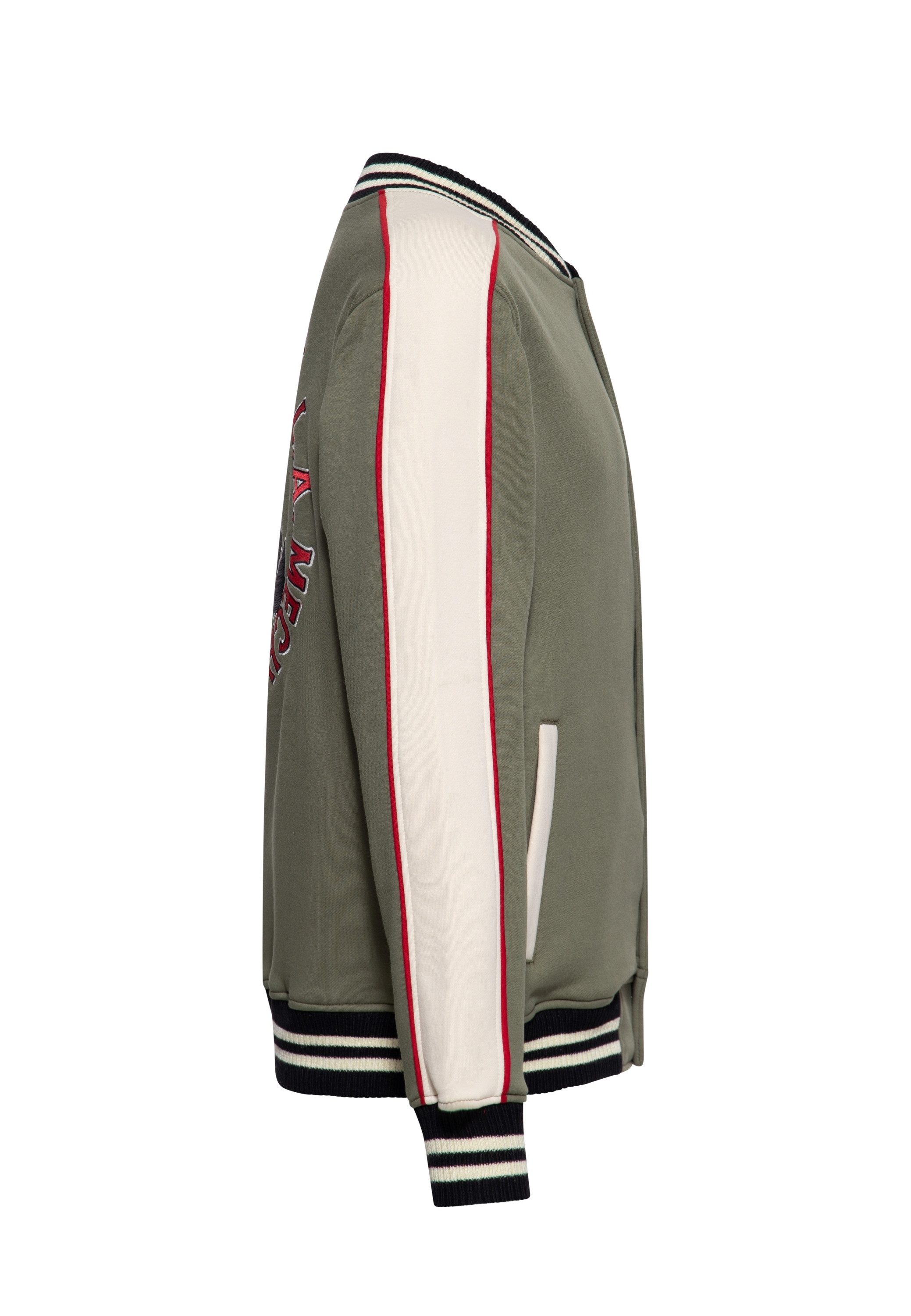 KingKerosin Collegejacke Mechanic Dude (1-St) mit Raglanärmel