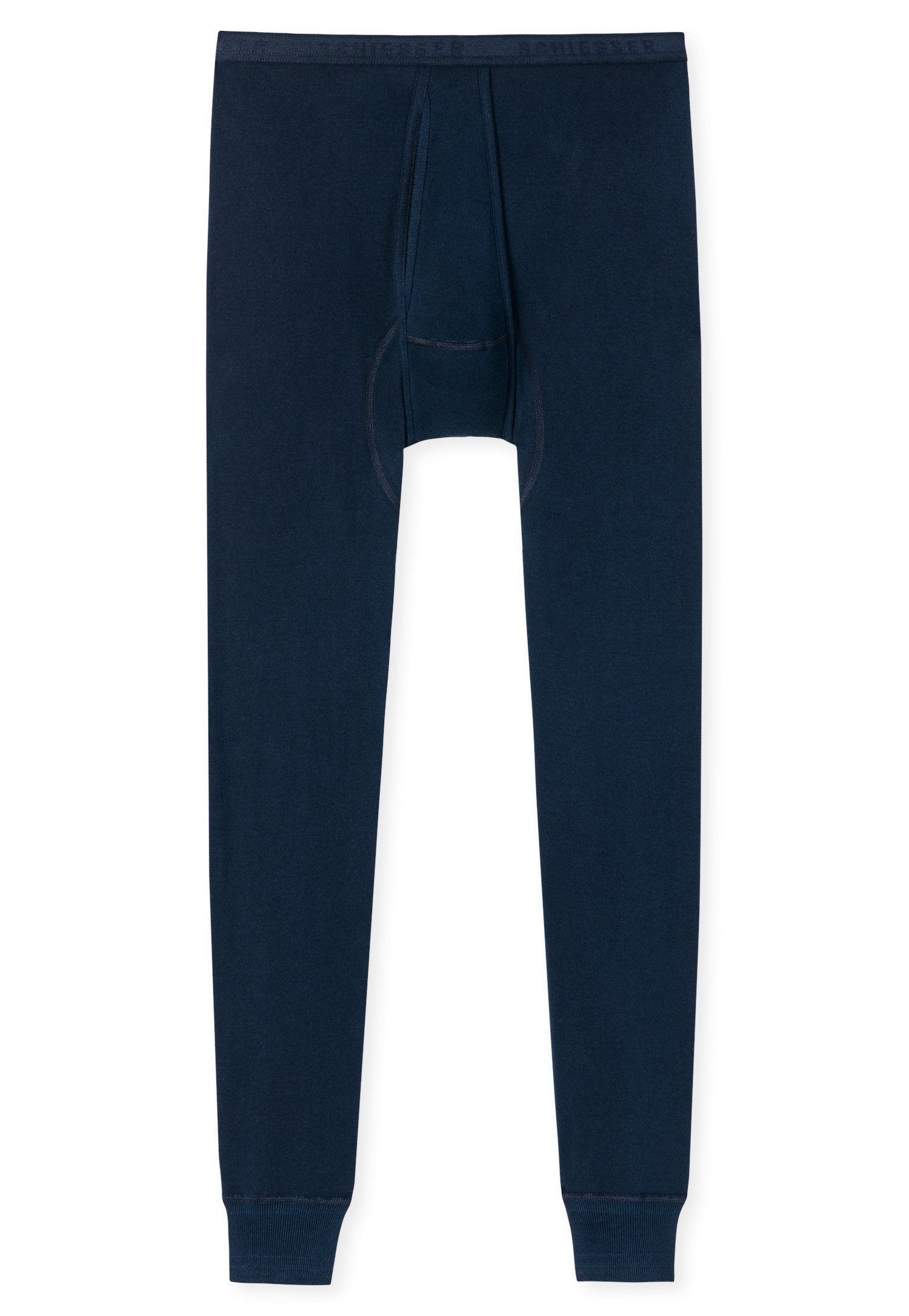 Schiesser Lange Unterhose - Feinripp - Hose lang - Mit Eingriff günstig online kaufen