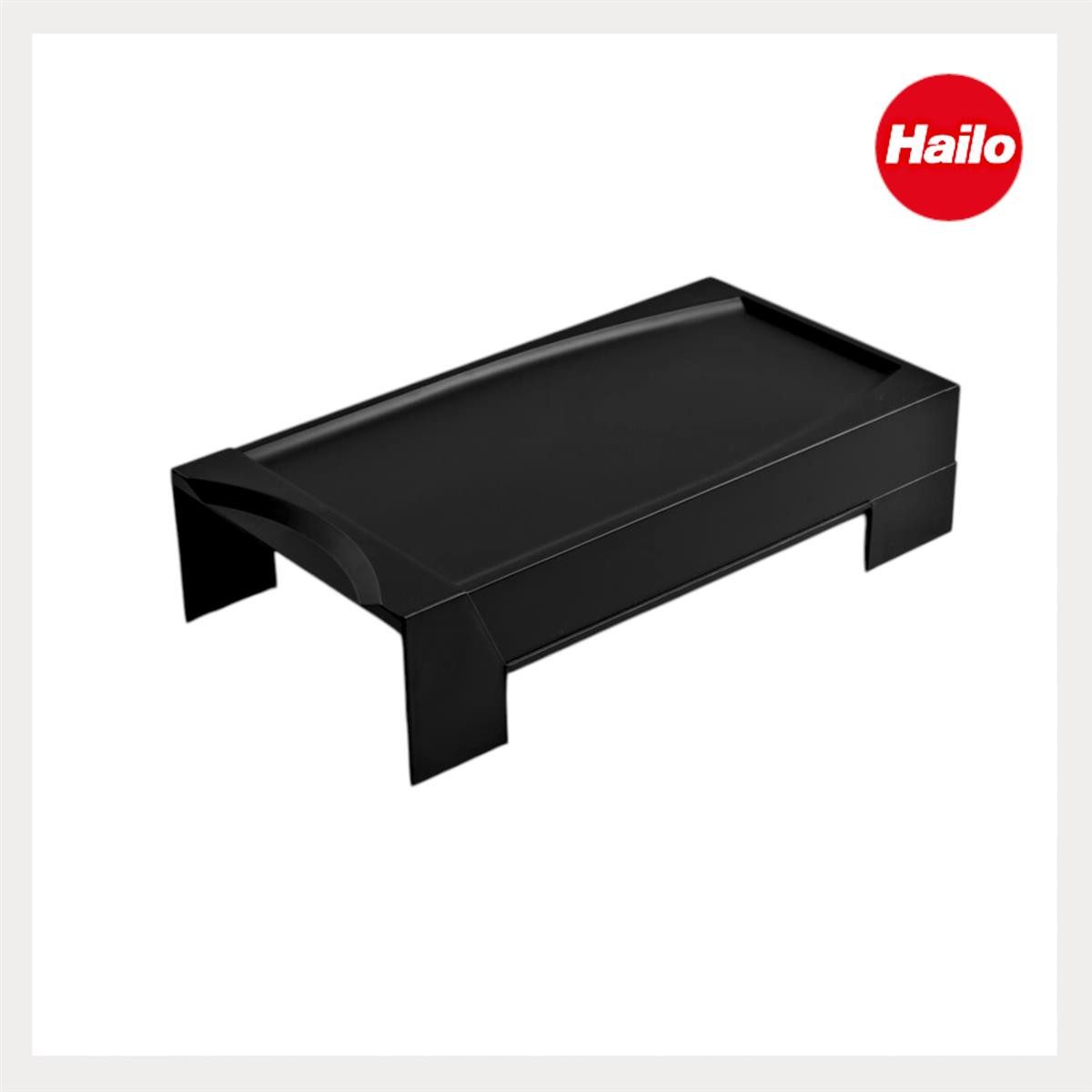 Hailo Einbaumülleimer Hailo Systemdeckel 1226129 Black Edition schwarz 246 x 476 x 114 mm, Hailo Black Edition Deckel 1222529 schwarz 246 x 476 x 114 mm