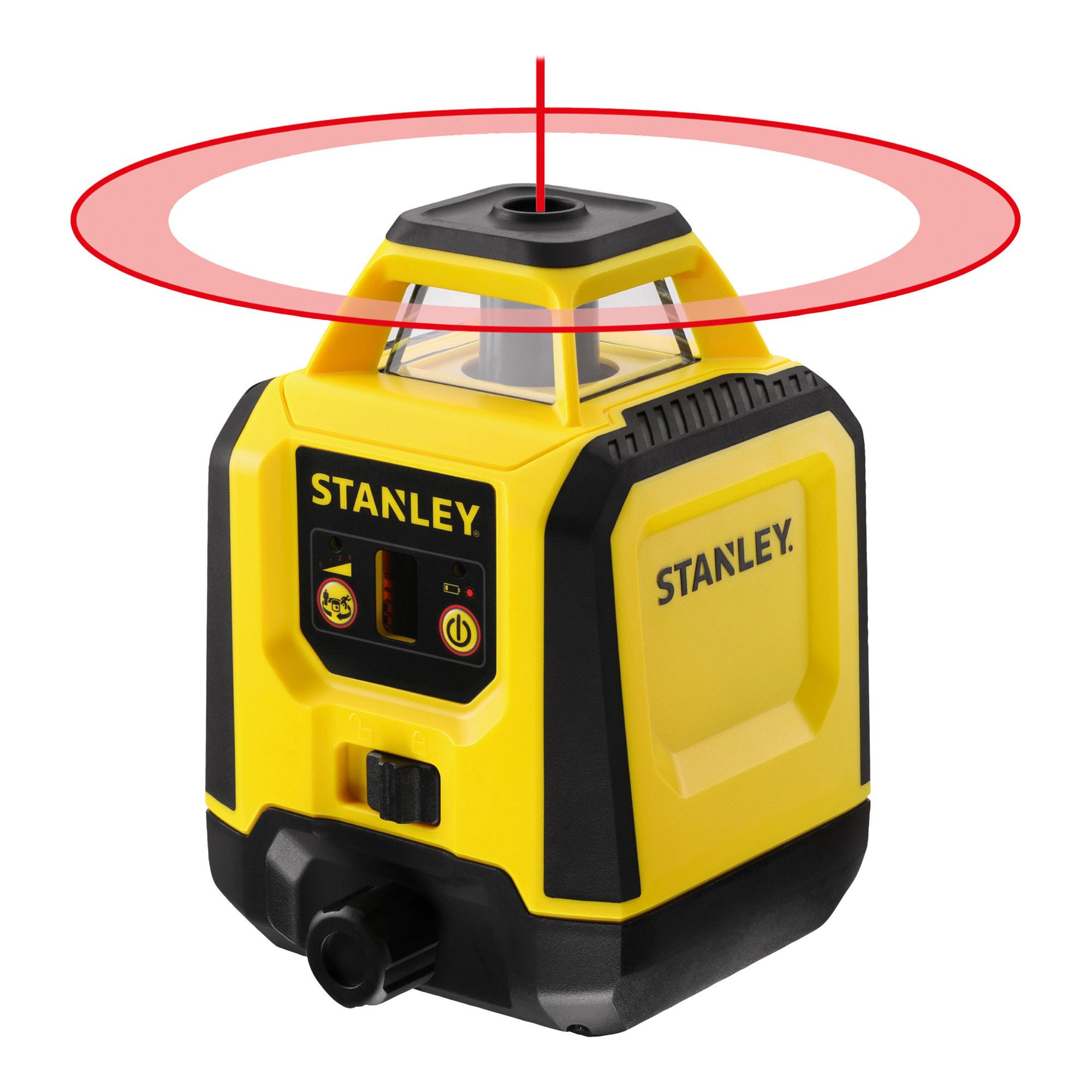 STANLEY Lasermessgerät Stanley DIY Rotationslaser, rot