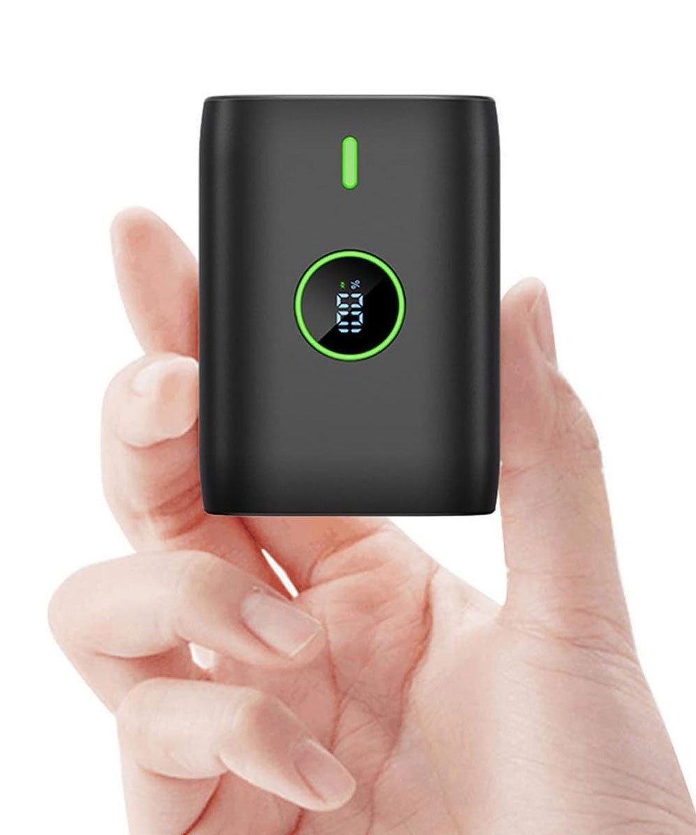 Pdgrid 10000 mAh Carga Rapida 22,5 W 3 Ausgänge mit LED-Display Powerbank 10000 mAh, Mini Bateria Externa; gleichzeitiges Laden; flugzeug powerbank