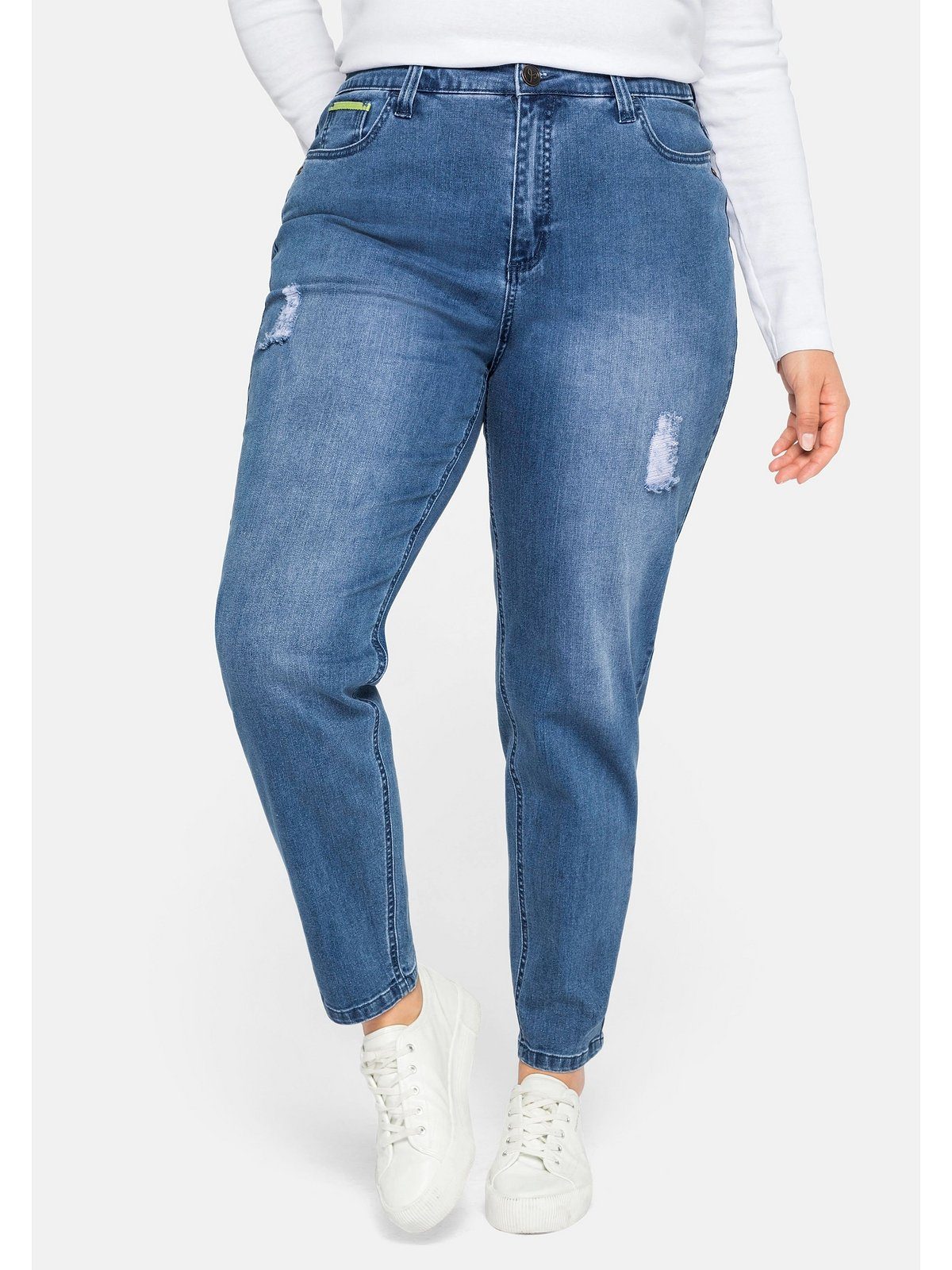 Stretch-Jeans Große Größen