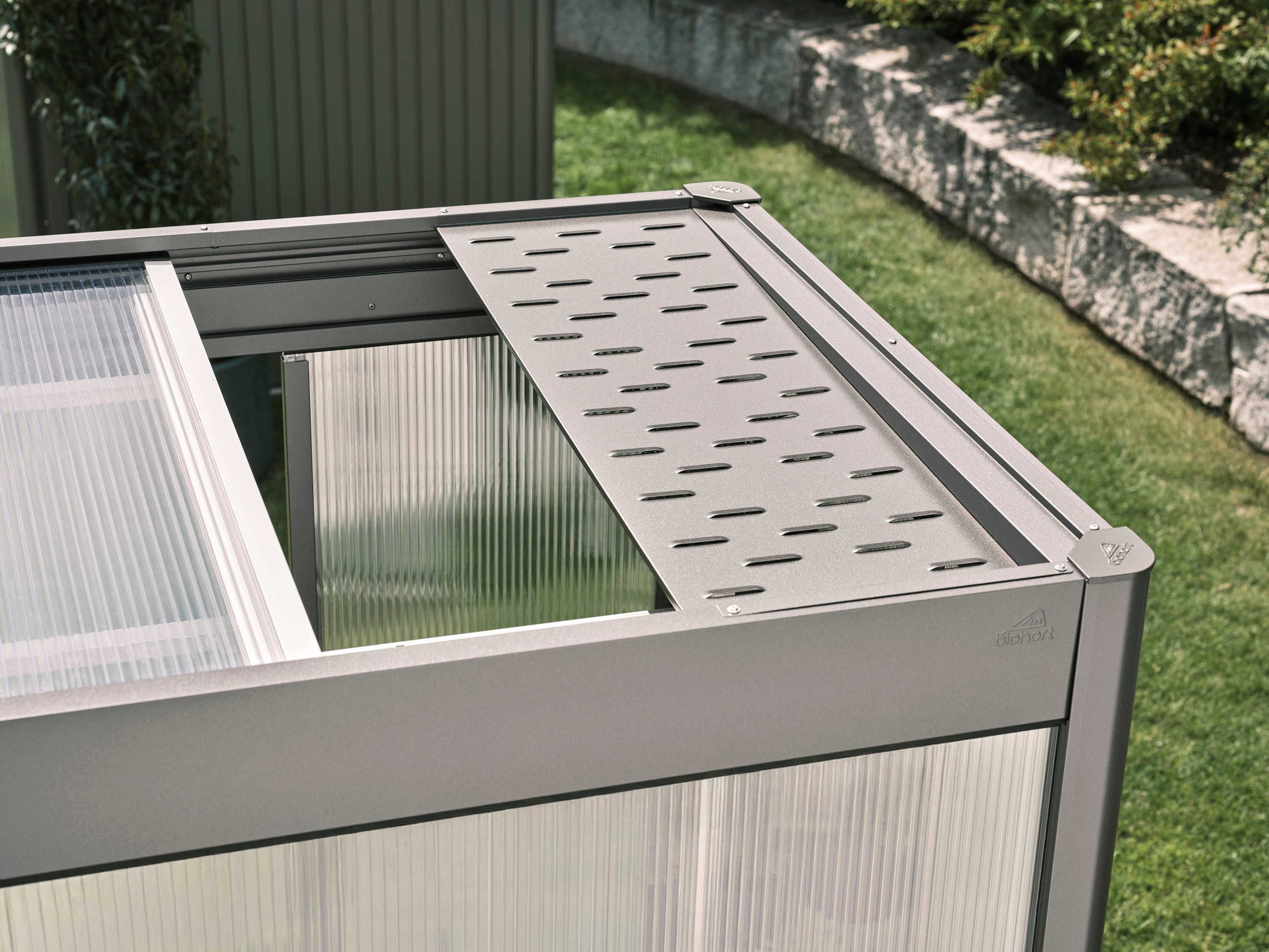 Biohort Schutzblech zu Gewächshaus Florentina Gr. 1m