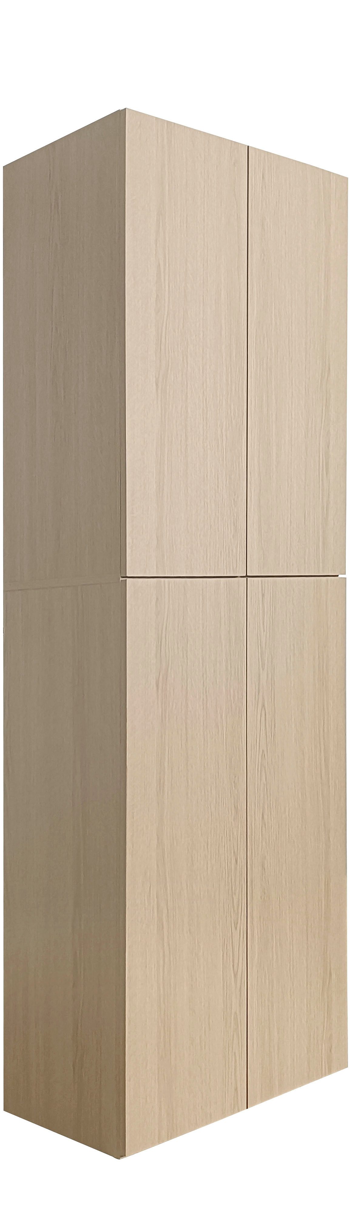 OTTO home Aktenschrank Jarvie Mehrzweckschrank, Push-to-open, 5 verstellbare Einlegeböden, 60x180 cm