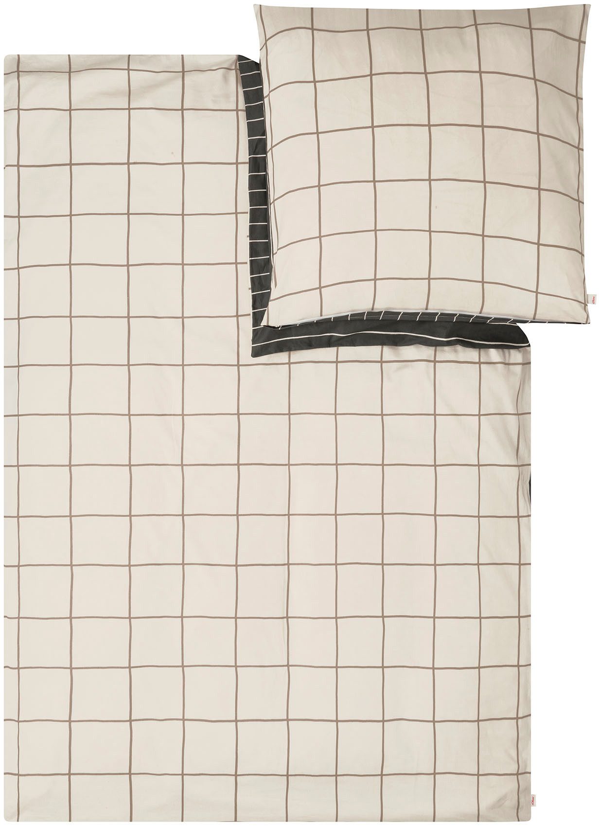 s.Oliver Bettwäsche Satinbettwäsche s.Oliver, Mako-Satin, 2 teilig, in minimalistischem Design