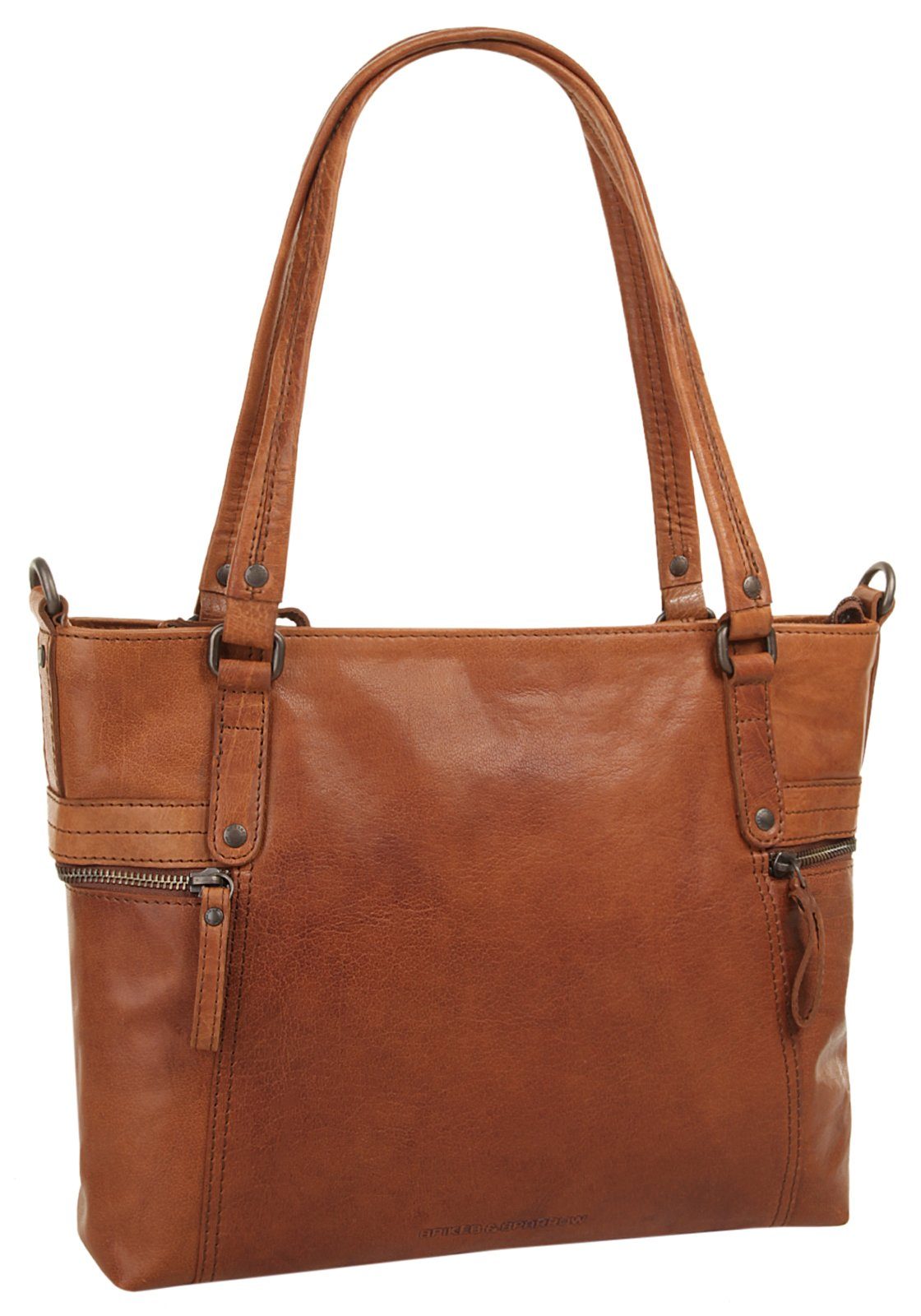 Spikes & Sparrow Shopper (1-tlg), echt Leder