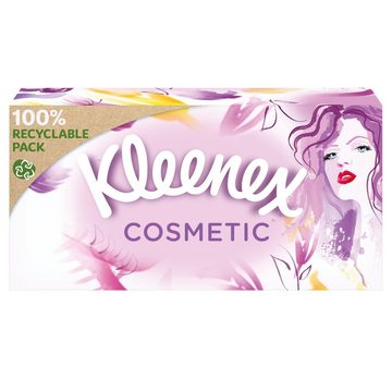 KLEENEX Kosmetiktücher Cosmetic Kosmetiktücher-Box, extra-weich, 3-lagig, 24 Boxen x80 Tücher