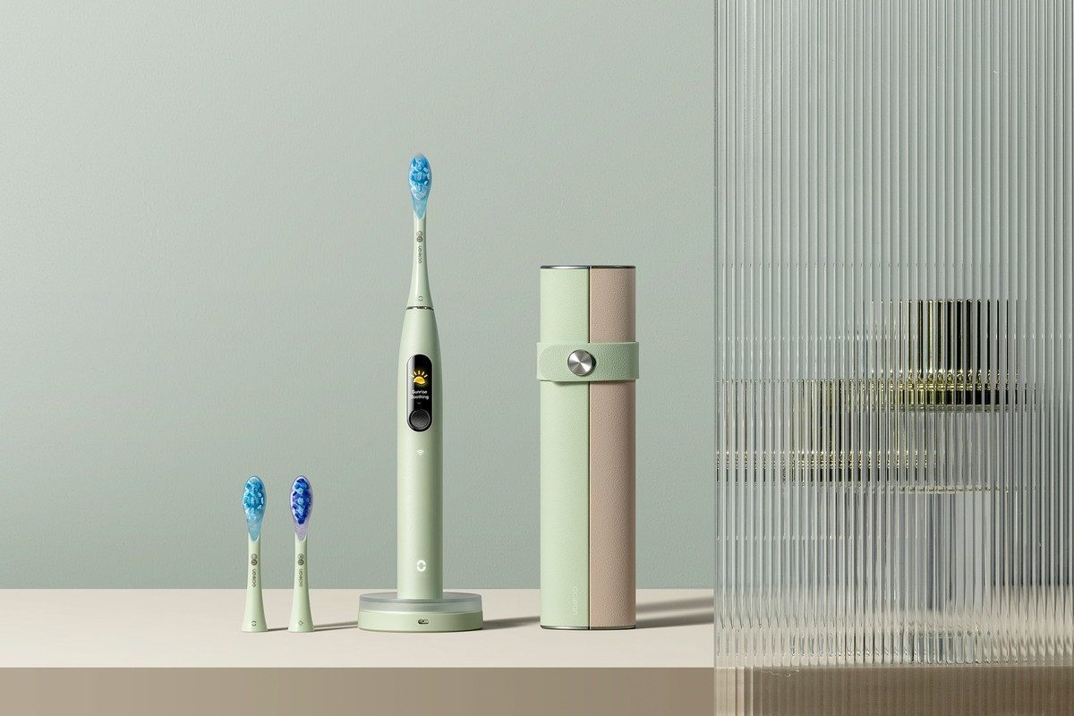 Oclean Elektrische Zahnbürste X Ultra S Electric Toothbrush, Aufsteckbürsten: 3 St.