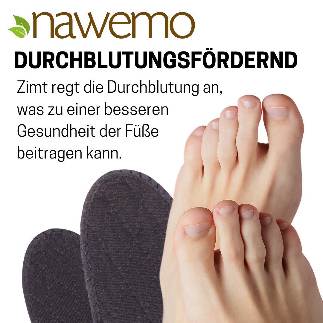 Nawemo Einlegesohlen Zimtsohlen Sport von Nawemo, 1 Paar – Bild 4 von 5