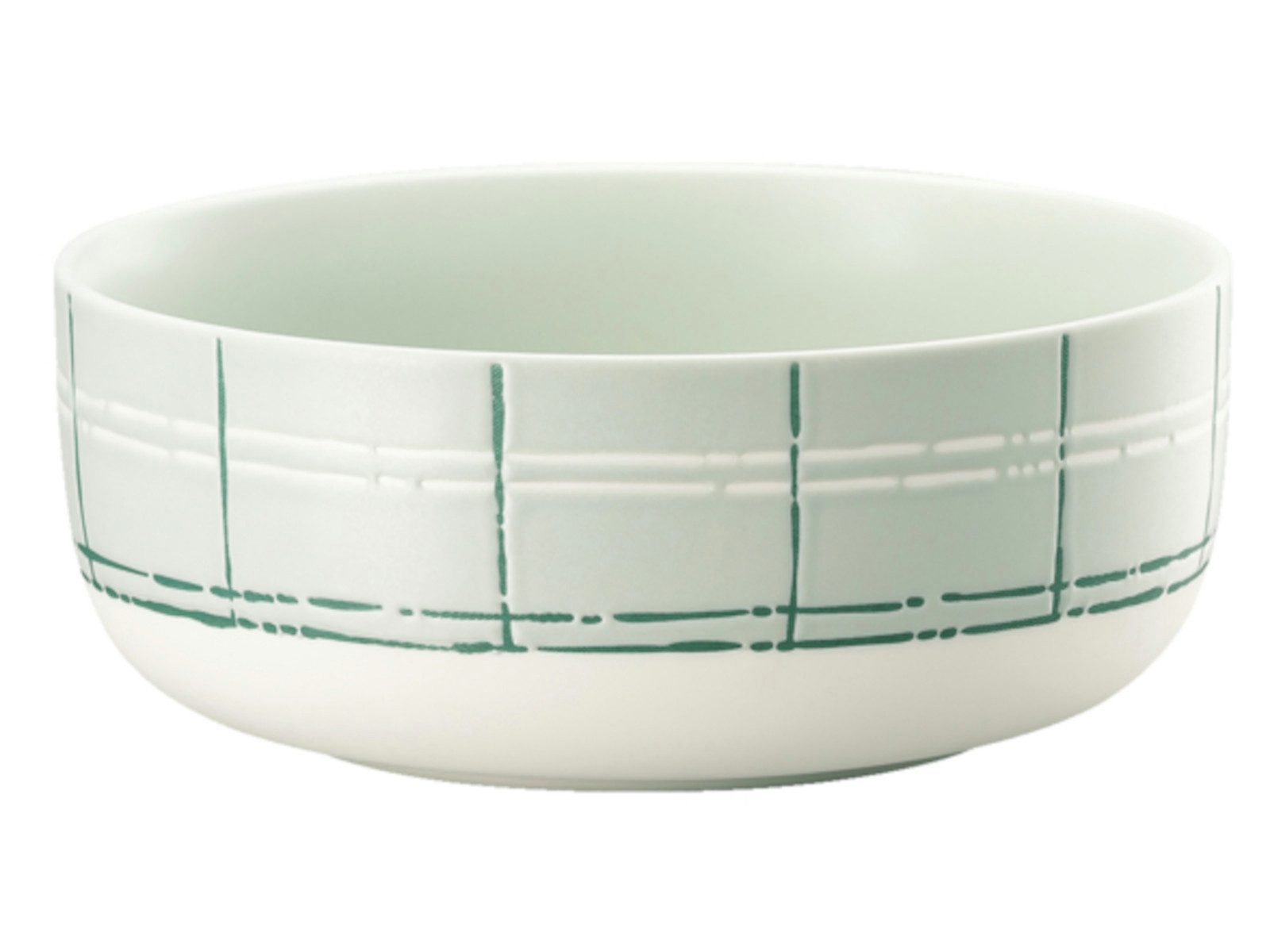 Thomas Porzellan Müslischale FUN Karo light Müslischale 15cm, Porzellan, (Müslischalen)