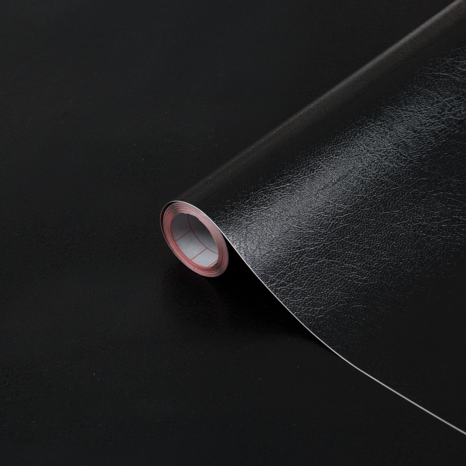d-c-fix Möbelfolie Leder Uni schwarz