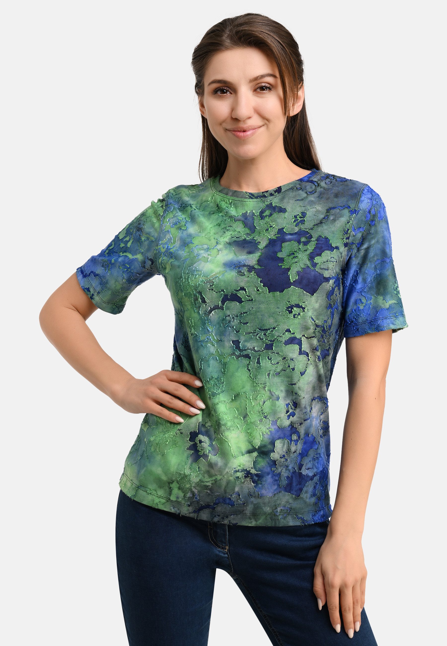 BICALLA T-Shirt Shirt mit Blumenmuster in günstig online kaufen
