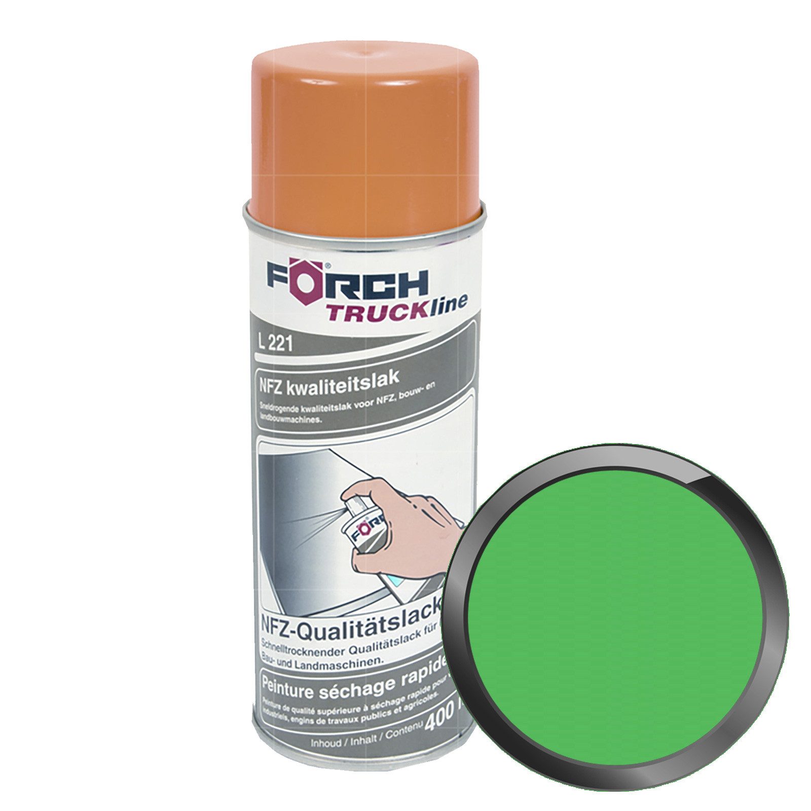FÖRCH Lack NFZ-Qualitätslack L221 - 0.4 Ltr