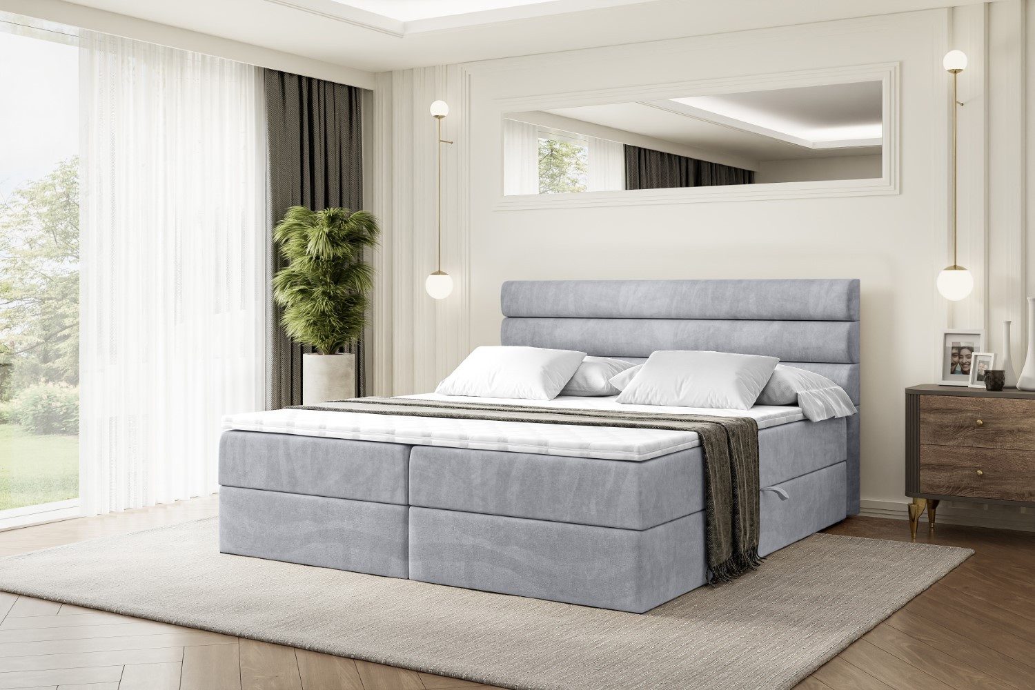 ALTDECOR Boxbett CELESTIA (Multipocket-Matratze H4, H3 günstig online kaufen