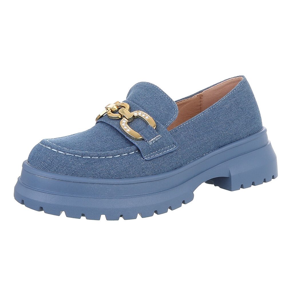 Ital-Design Stylisher Slipper mit Glitzerschnalle für günstig online kaufen