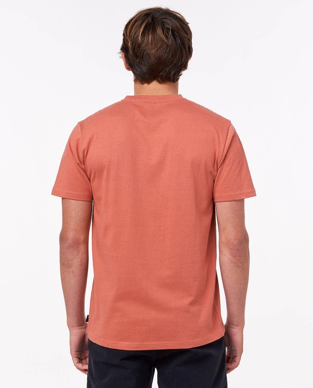 Rip Curl Print-Shirt Down the T-Shirt Stripe Line