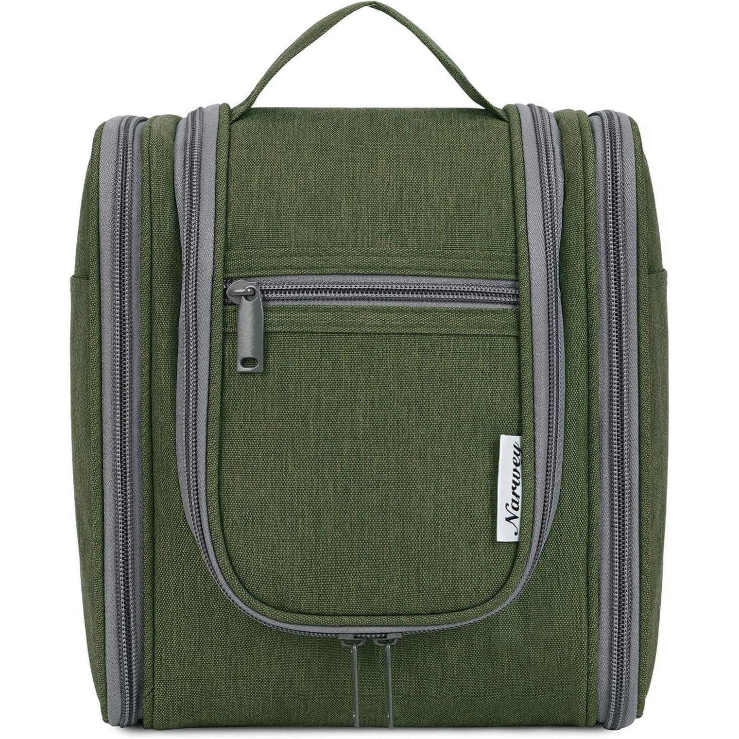 Kosmetiktasche Kulturbeutel Damen Herren Kinder Kosmetiktasche B-armeegrün S