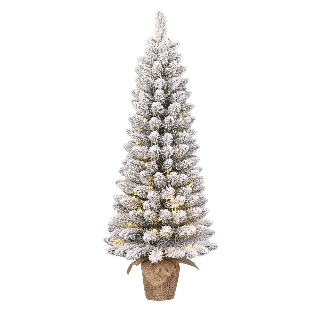 Black Box Trees Künstlicher Weihnachtsbaum Black Box Trees Gerlos Weihnachtsbaum mit Burlap gruen frosted 30L TIP