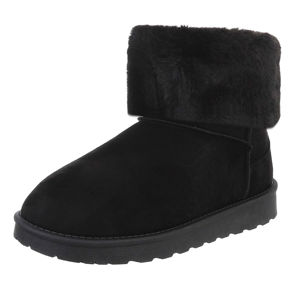 Ital-Design Damen Snowboots Freizeit Snowboots (88460414) Flach Flache Stie günstig online kaufen